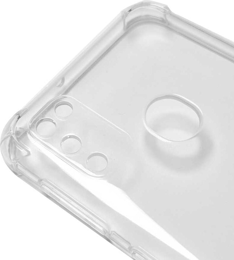 Galaxy M21 Kılıf Mnc Kamera Korumalı Nitro Anti Shock Silikon-Renksiz