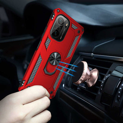 Xiaomi Redmi K40 Kılıf Mnc Vega Kapak-Gri