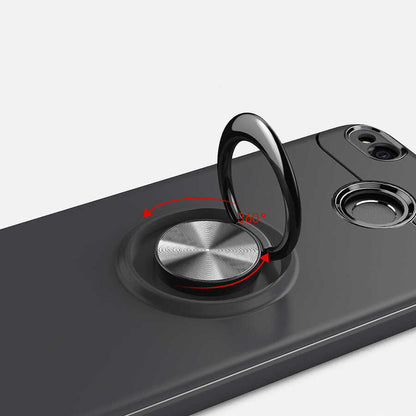 Xiaomi Redmi 4x Kılıf Mnc Ravel Silikon Kapak-Siyah-Mavi