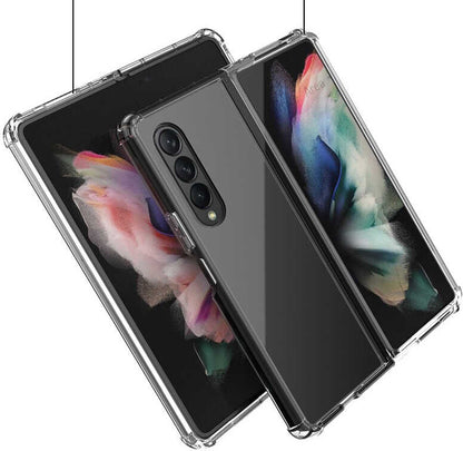 Galaxy Z Fold 3 Kılıf Mnc Nitro Anti Shock Silikon-Renksiz