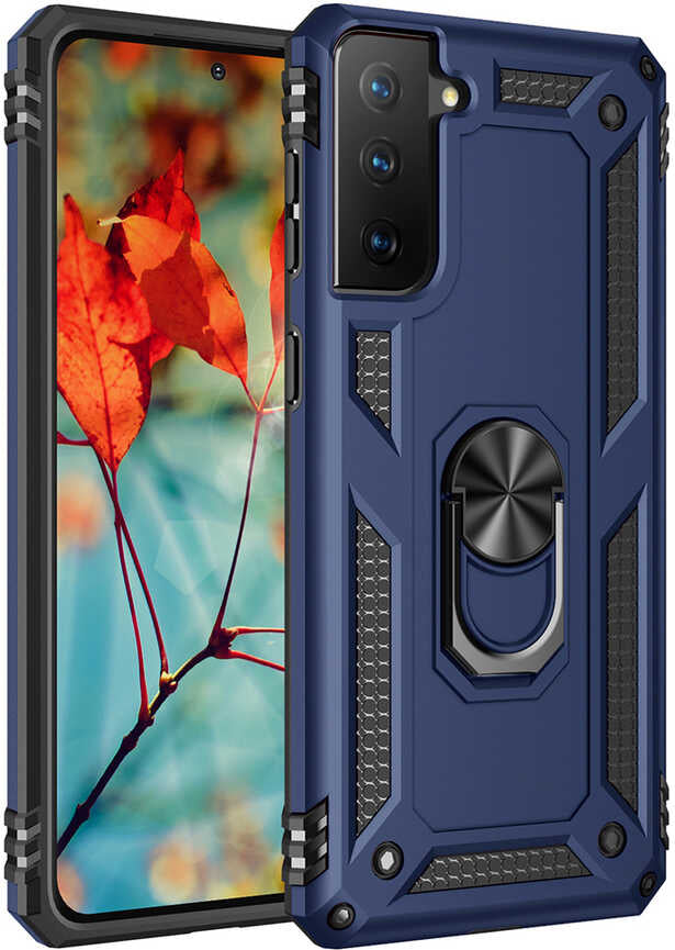 Galaxy S21 Kılıf Mnc Vega Kapak-Mavi