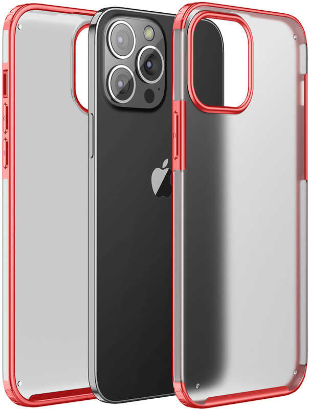 iPhone 13 Pro Kılıf Mnc Volks Kapak-Kırmızı