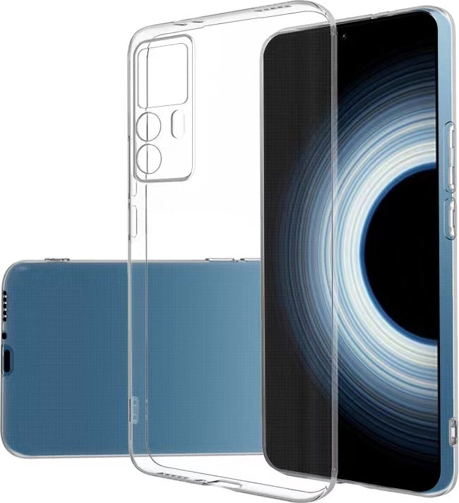 Xiaomi Mi 12T Kılıf Mnc Süper Silikon Kapak-Renksiz
