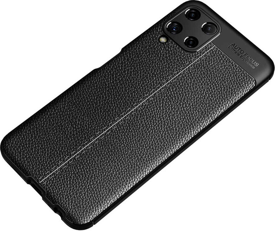 Galaxy M32 Kılıf Mnc Niss Silikon Kapak-Lacivert