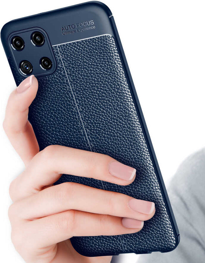 Galaxy M32 Kılıf Mnc Niss Silikon Kapak-Lacivert