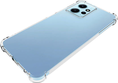 Xiaomi Redmi Note 12 4g Kılıf Mnc Nitro Anti Shock Silikon-Renksiz