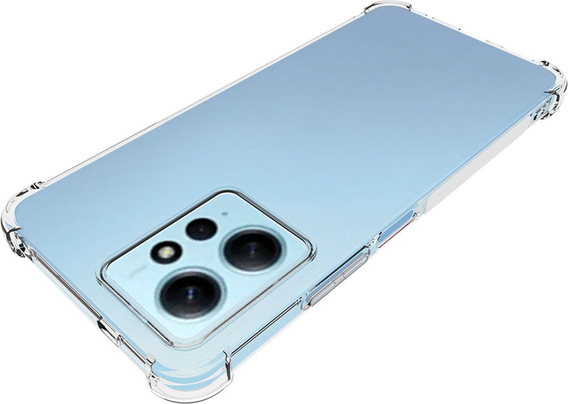 Xiaomi Redmi Note 12 4g Kılıf Mnc Nitro Anti Shock Silikon-Renksiz