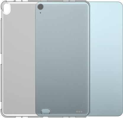 iPad Air 13 2025 M3 Kılıf Mnc Tablet Süper Silikon Kapak - Şeffaf