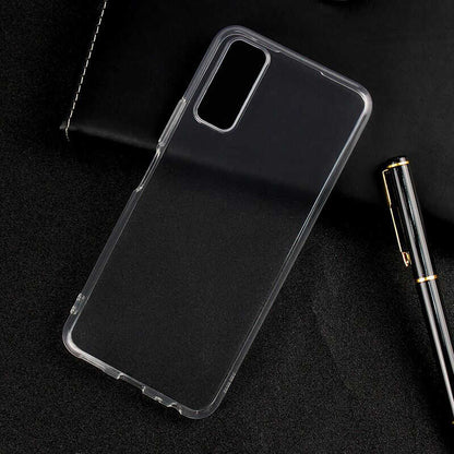 Vivo Y20 Kılıf Mnc Süper Silikon Kapak-Renksiz