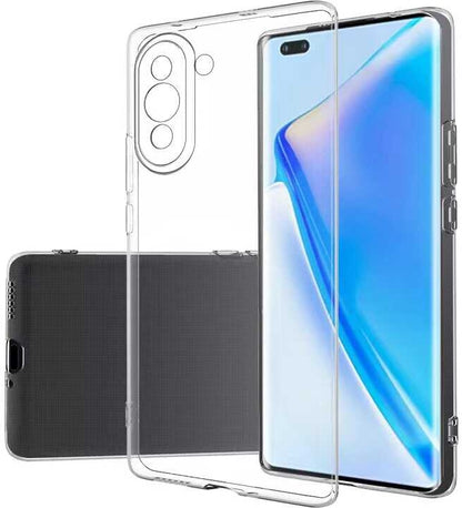Huawei Nova 10 Pro Kılıf Mnc Süper Silikon Kapak-Renksiz