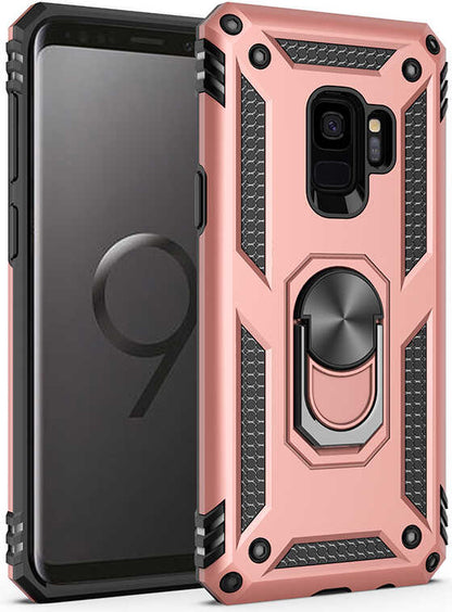 Galaxy S9 Kılıf Mnc Vega Kapak-Rose Gold