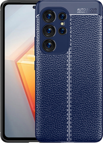 Galaxy S23 Ultra Kılıf Mnc Niss Silikon Kapak-Lacivert