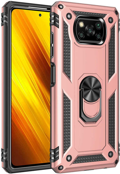 Xiaomi Poco X3 Kılıf Mnc Vega Kapak-Rose Gold