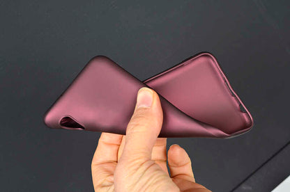 Galaxy A01 Core Kılıf Mnc Premier Silikon Kapak-Rose Gold