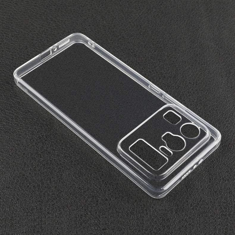 Xiaomi Mi 11 Ultra Kılıf Mnc Süper Silikon Kapak-Renksiz