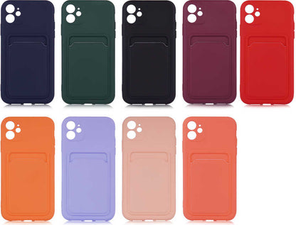 iPhone 12 Kılıf mnc Ofix Kapak-Lila