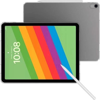 Apple iPad Air 11 2024 Kılıf Uyumlu Mnc Tablet Nitro Anti Shock Silikon Kapak-Şeffaf