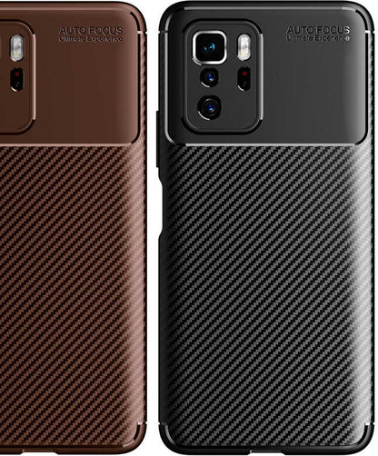 Xiaomi Poco X3 Gt Kılıf Mnc Negro Silikon Kapak-Kahverengi