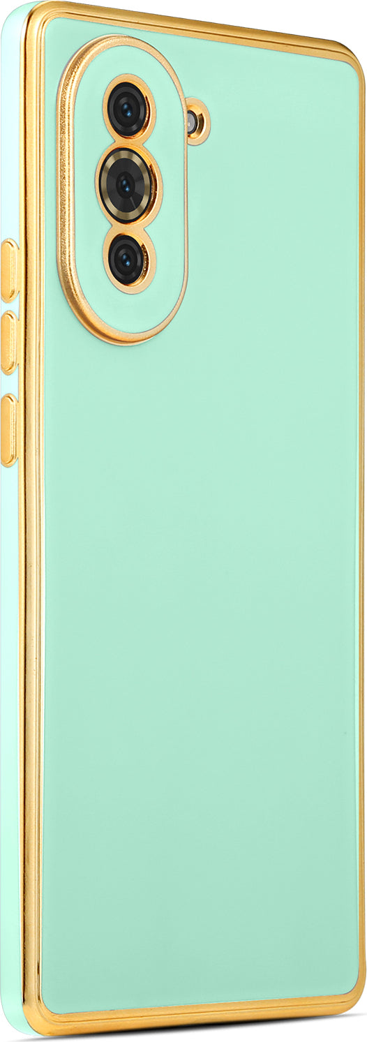 Huawei Nova 10 Kılıf Mnc Bark Kapak-Açık Yeşil
