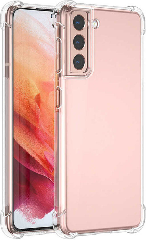 Galaxy S21 Kılıf Mnc Nitro Anti Shock Silikon-Renksiz