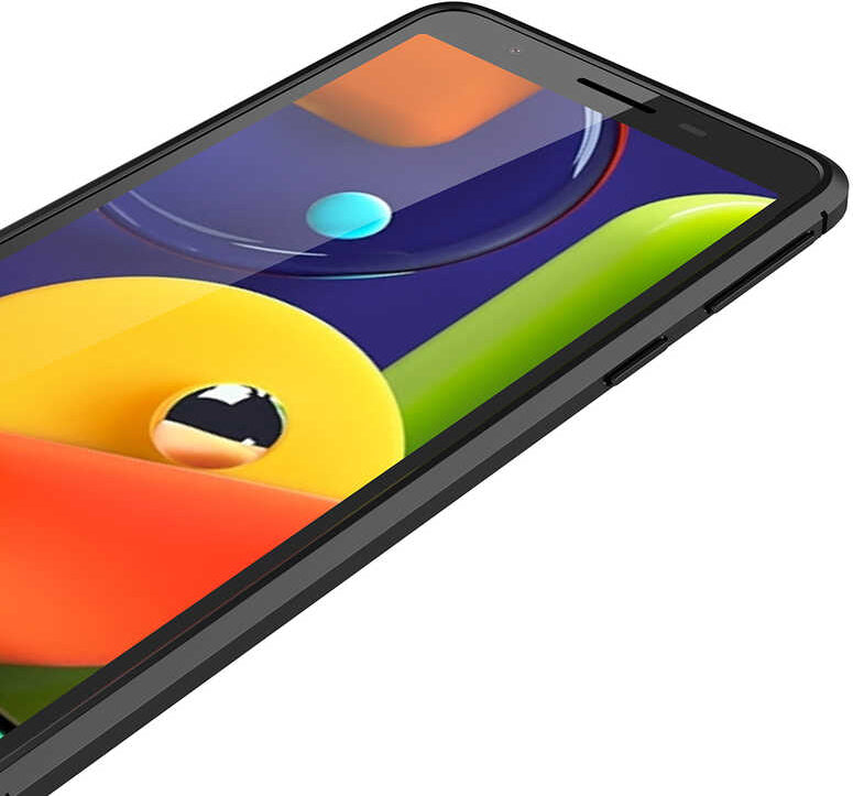 Galaxy A01 Core Kılıf Mnc Niss Silikon Kapak-Siyah