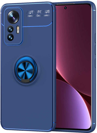 Xiaomi Xiaomi 12 Lite Kılıf Mnc Ravel Silikon Kapak-Mavi