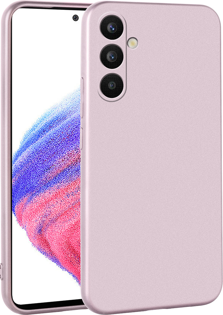 Galaxy A34 Kılıf Mnc Premier Silikon Kapak-Rose Gold