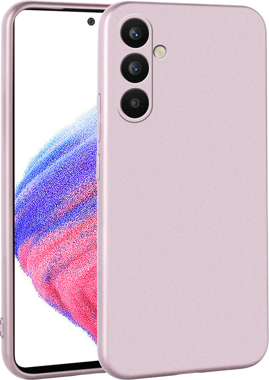 Galaxy A34 Kılıf Mnc Premier Silikon Kapak-Rose Gold