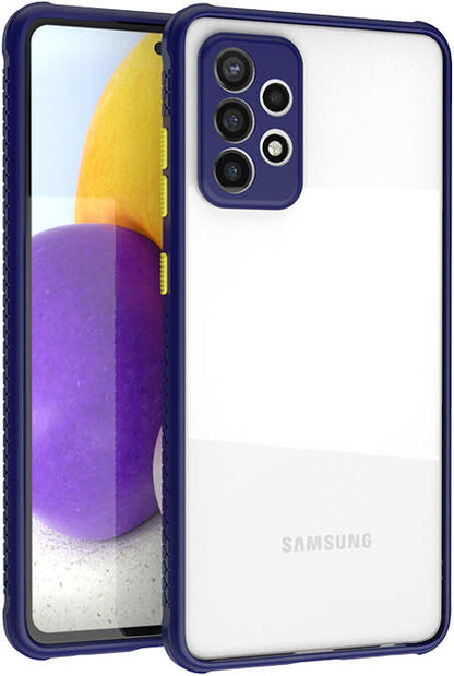 Galaxy A72 Kılıf mnc Kaff Kapak-Lacivert