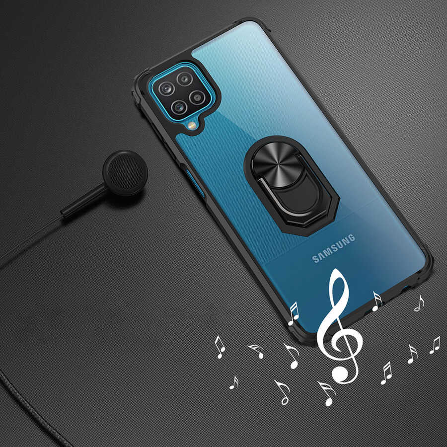 Galaxy M12 Kılıf Mnc Mola Kapak-Kırmızı