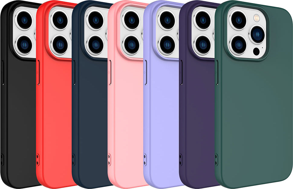 Apple iPhone 15 Pro Kılıf Mnc Lsr Laaakan Kapak-Lila