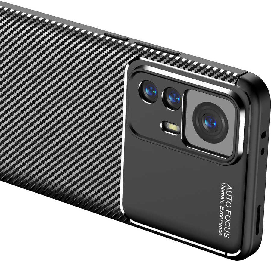 Xiaomi Mi 12T Pro Kılıf Mnc Negro Silikon Kapak-Siyah