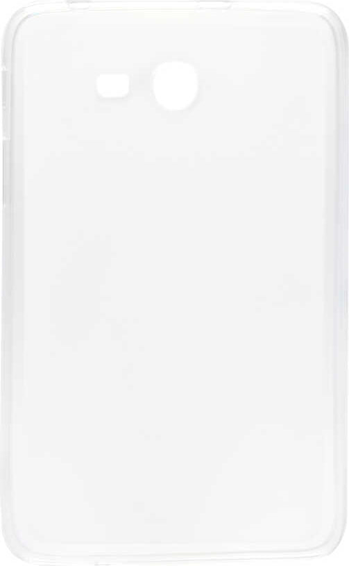 Galaxy Tab 3 Lite 7.0 T110 Kılıf  Uyumlu Mnc Tablet Süper Silikon Kapak-Beyaz