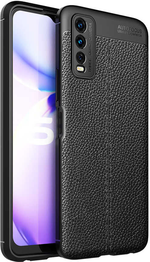 Vivo Y20S Kılıf Mnc Niss Silikon Kapak-Lacivert