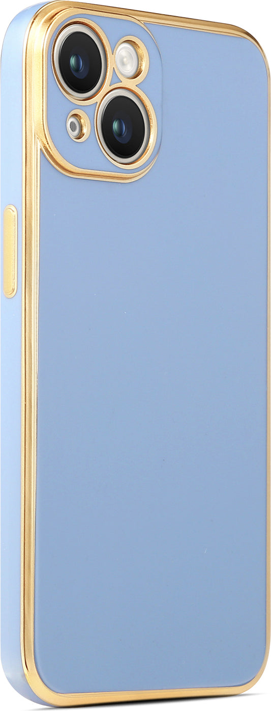 Apple iPhone 14 Plus Kılıf Mnc Bark Kapak-Mavi