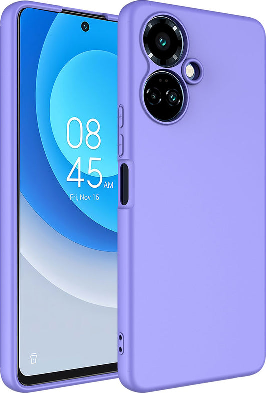 Tecno Camon 19 Pro Kılıf Mnc Mara Laaakan Kapak-Lila