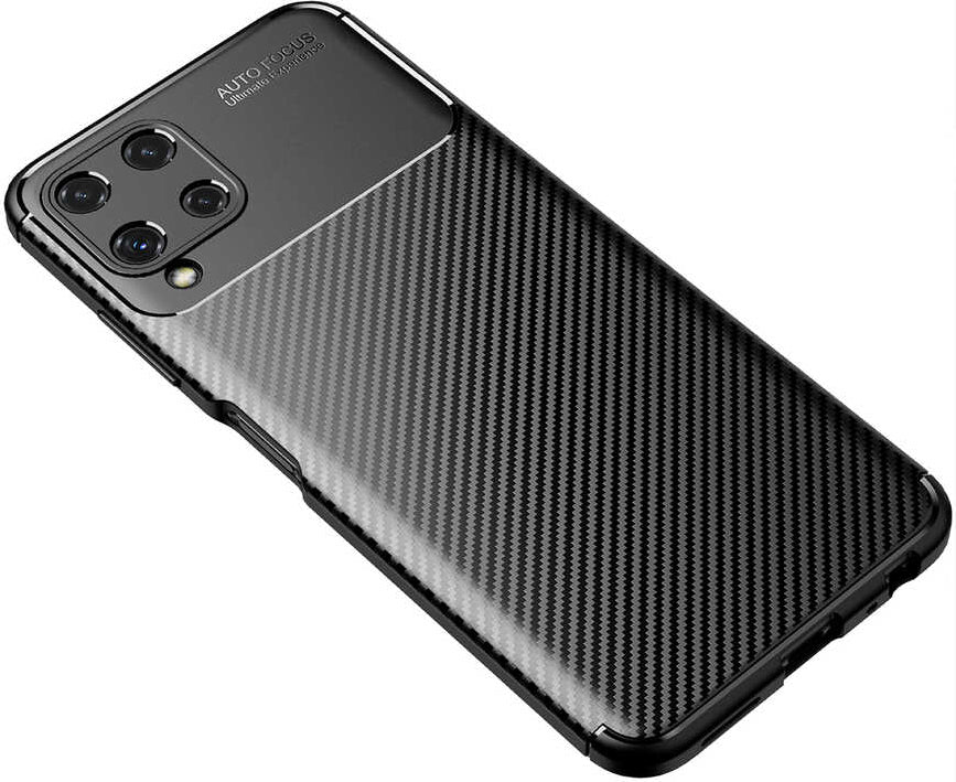 Galaxy M32 Kılıf Mnc Negro Silikon Kapak-Kahverengi