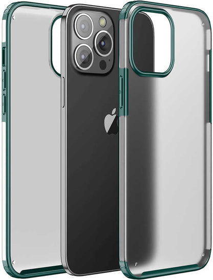 iPhone 13 Pro Max Kılıf Mnc Volks Kapak-Koyu Yeşil