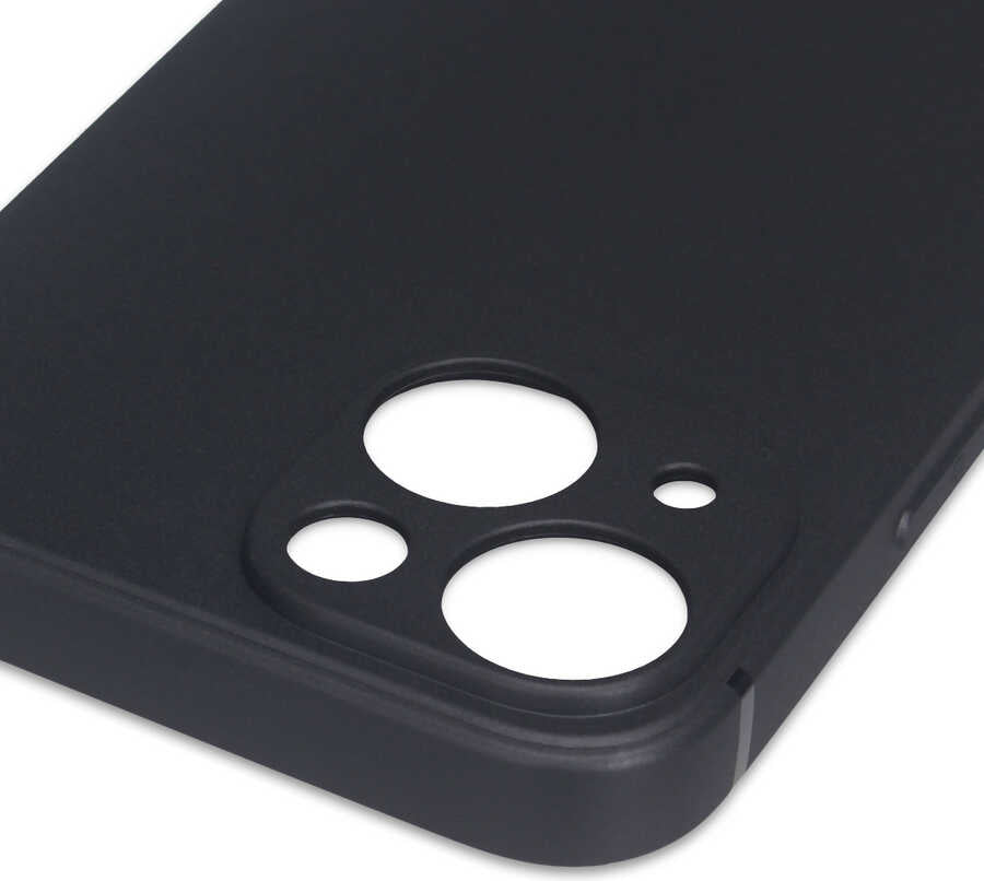 iPhone 13 Kılıf Mnc Imax Silikon-Siyah
