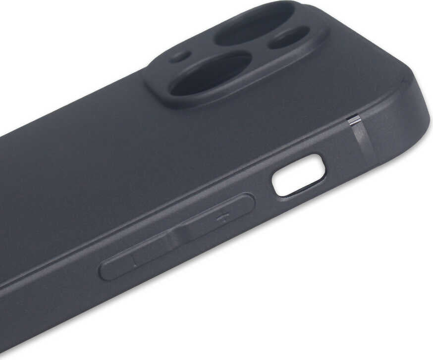 iPhone 13 Kılıf Mnc Imax Silikon-Siyah
