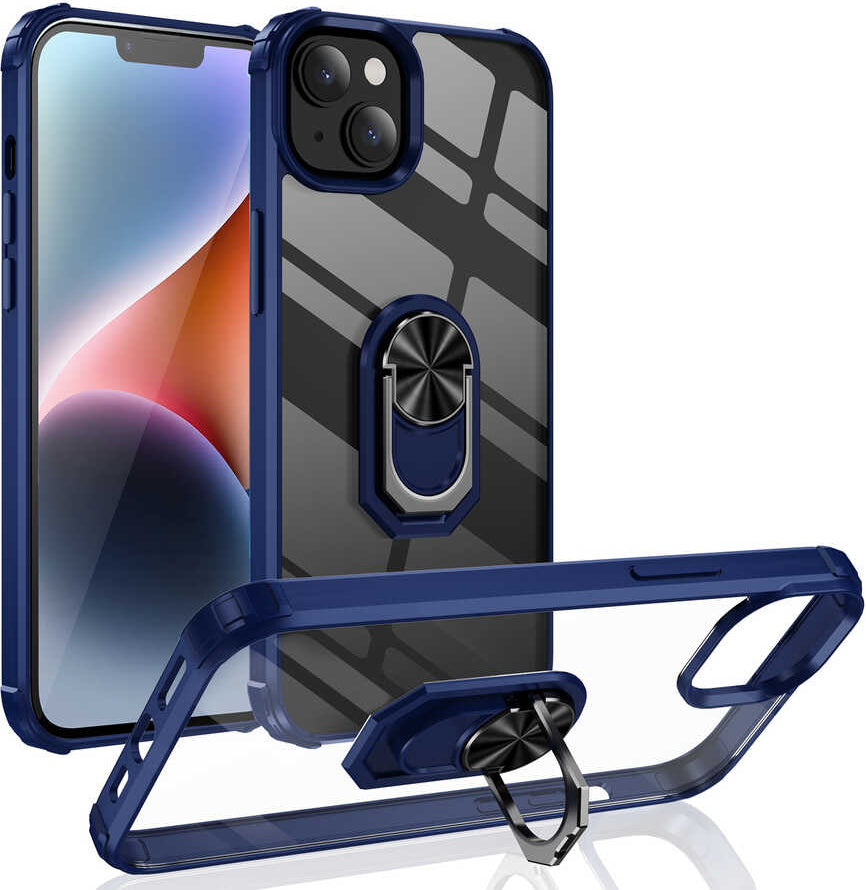 Apple iPhone 14 Plus Kılıf Mnc Mola Kapak-Lacivert