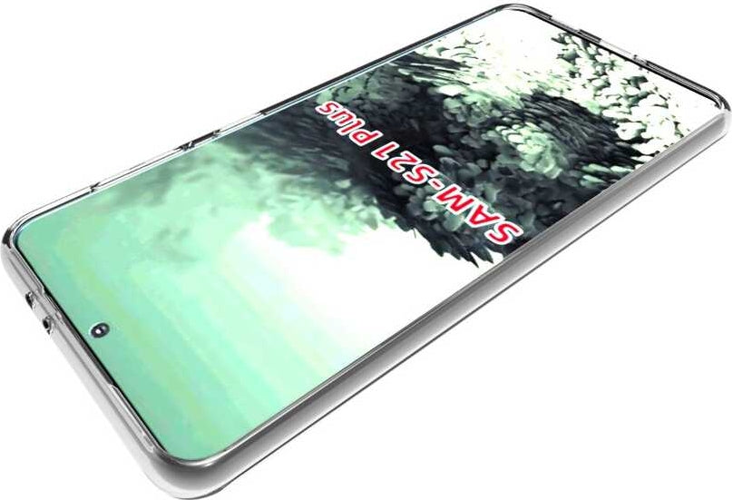 Galaxy S21 Plus Kılıf Mnc Süper Silikon Kapak-Renksiz
