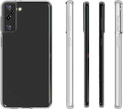 Galaxy S21 Plus Kılıf Mnc Süper Silikon Kapak-Renksiz