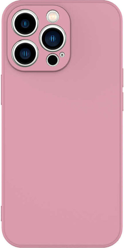 iPhone 13 Pro Kılıf Mnc Mara Laaakan Kapak-Pembe Koyu
