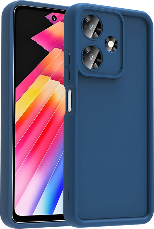 Infinix Hot 30 Kılıf Kamera Korumalı Mnc Ananas Kapak - Pembe