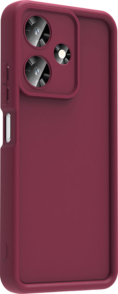 Infinix Hot 30 Kılıf Kamera Korumalı Mnc Ananas Kapak - Pembe