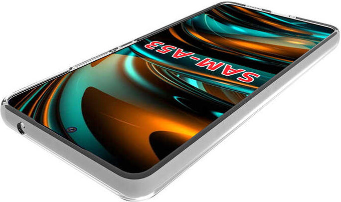 Galaxy A73 Kılıf Mnc Süper Silikon Kapak-Renksiz