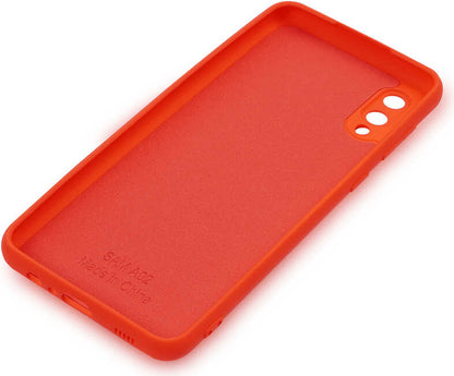 Galaxy A02 Kılıf Mnc Mara Laaakan Kapak-Pembe Açık