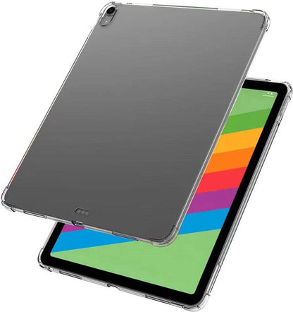 Apple iPad Air 13 2024 Kılıf Uyumlu Mnc Tablet Nitro Anti Shock Silikon Kapak-Şeffaf