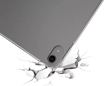 Apple iPad Air 13 2024 Kılıf Uyumlu Mnc Tablet Nitro Anti Shock Silikon Kapak-Şeffaf